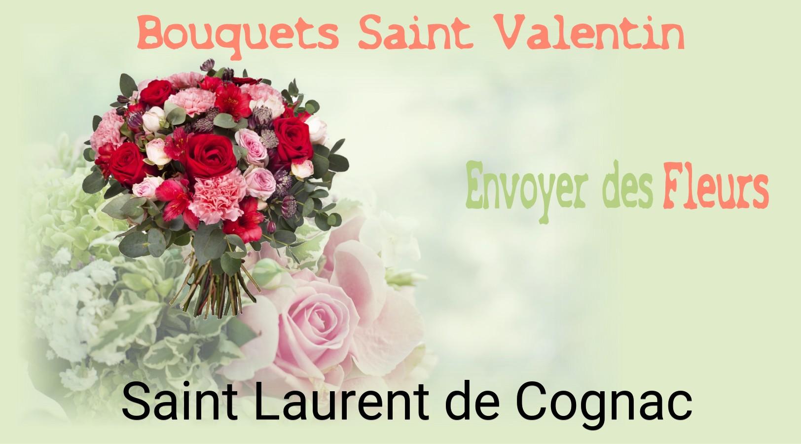 Roses de Saint-Valentin livrées à Saint-Laurent-de-Cognac